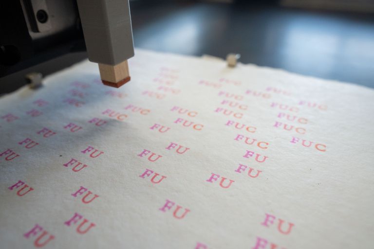 Artwork from project Rubber Stamping Machine